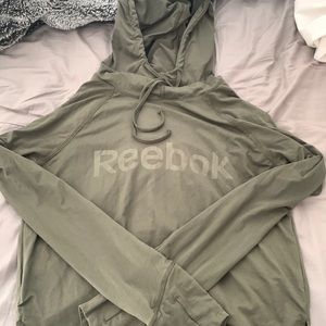 Reebok cropped sweatshirt